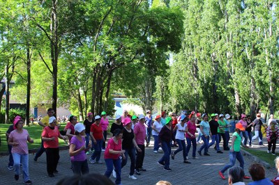 200 persones de la Seu i Andorra participen en la Diada Esportiva de la Gent Gran