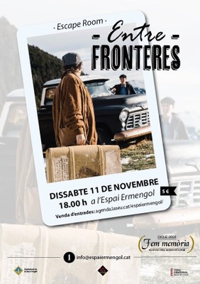 ‘Entre fronteres’, escape room a la Seu d’Urgell ambientat en la Segona Guerra Mundial 