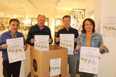 ‘Jo també vull jugar’, tercera edició de la campanya de recollida de joguines en bon estat 