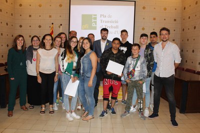 7 joves de la Seu d’Urgell finalitzen el curs del Pla de Transició al Treball  