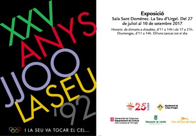 Amb l’exposició ‘XXV Anys JJOO La Seu’92. I la Seu va tocar el cel...’ , la capital alturgellenca commemora el 25è aniversari d’aquesta fita històrica 