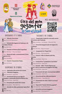 Aquest cap de setmana la Seu acull la 17a Fira del Món Geganter, una edició plena d’història i simbolisme