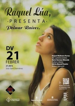 Concert de la cantautora Raquel Lúa amb el seu nou disc ‘Peinar raíces’ 