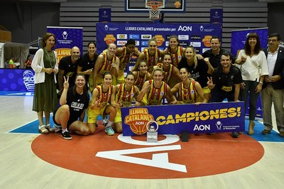 Convocat un acte de felicitació al Cadí La Seu per proclamar-se Campiones de la Lliga Catalana de Basquetbol 