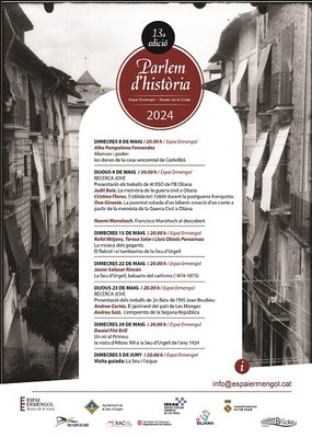 El 13è ‘Parlem d’Història’ consolida l’Espai Ermengol com a marc de presentació dels treballs de recerca jove de la Seu d’Urgell i comarca 