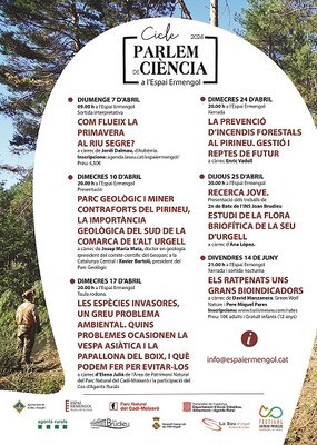 El 3r ‘Parlem de Ciència’ ofereix xerrades, sortides interpretatives i presentacions dedicades a la sequera, la geologia i a les espècies invasores 