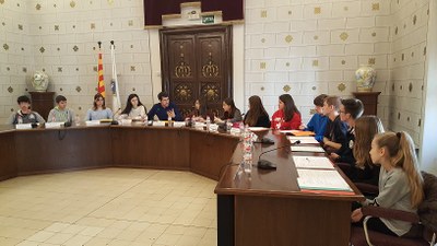 El Consell Municipal d'Adolescents celebra el primer ple d'aquest curs