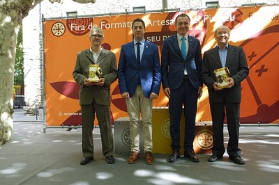 El conseller Ordeig lloa la Fira de Sant Ermengol per la seva exitosa aposta pel formatge artesà del Pirineu 