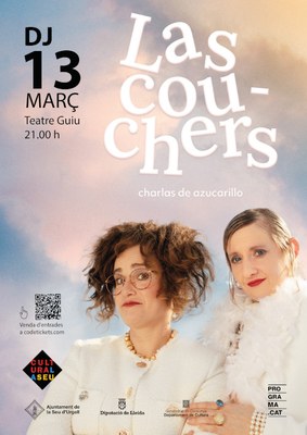 El duo ‘Las Couchers’ porten a la Seu d’Urgell la seva esbojarrada xerrada motivacional ‘Charlas de azucarillo’ 