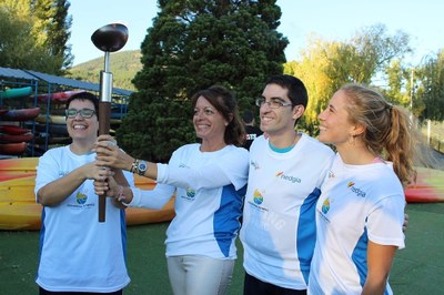 El foc dels Jocs Special Olympics 2018 ja és a la Seu d'Urgell 