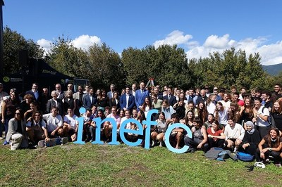 El nou edifici d’INEFC Pirineus a la Seu, en  marxa amb la col·locació de la primera pedra