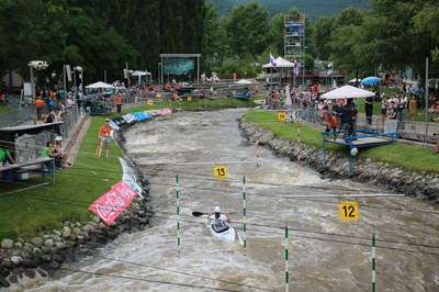 El Parc Olímpic del Segre acollirà la quarta competició de la temporada 2015 de la Copa del Món de Canoe Eslàlom