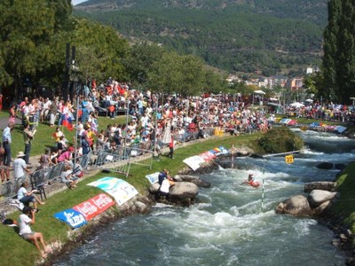 El Parc Olímpic del Segre acull aquest cap de setmana el Campionat d'Espanya de Piragüisme
