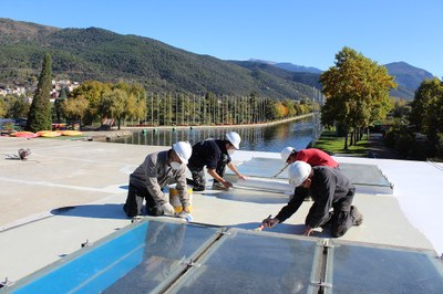 El Parc Olímpic del Segre de la Seu d’Urgell instal·la plaques fotovoltaiques per autoconsum elèctric 