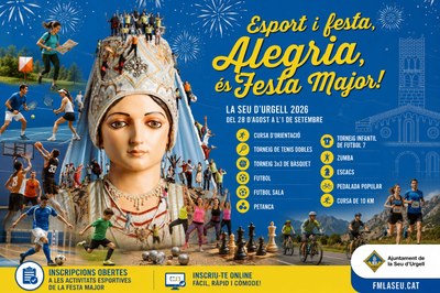 El programa «Esport i Festa» presenta una àmplia oferta de tornejos, curses i exhibicions obertes a tota la ciutadania
