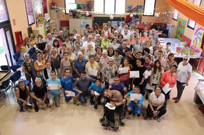 El Punt Òmnia de la Seu d’Urgell lliura 237 diplomes als 248 participants dels 35 tallers del curs 2017-2018 