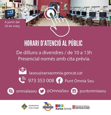 El Punt Òmnia de la Seu d’Urgell reobre demà al públic   