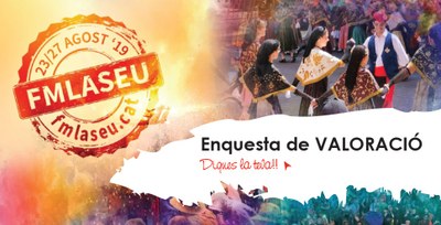 Es posa en marxa una enquesta on line per valorar la Festa Major 2019 de la Seu d’Urgell 