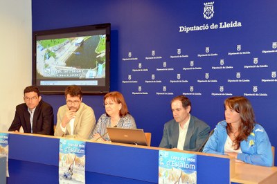 Es presenta la Copa del Món de Canoe Slàlom que se celebrarà aquest cap de setmana a la Seu d’Urgell