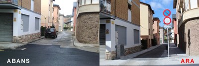 Finalitzades les obres de reurbanització de la Urbanització Mallol 