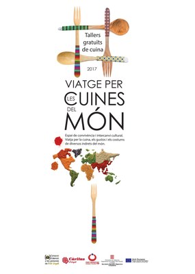 Finalitzat el primer cicle del ‘Viatge per les cuines del món’, tallers culinaris gratuïts per conèixer altres cultures  