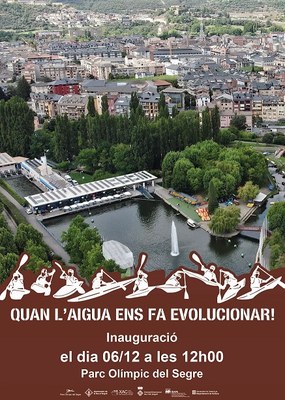 Inauguració de l’exposició permanent “Quan l’aigua ens fa evolucionar!” al Parc Olímpic del Segre