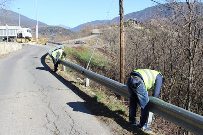 Iniciades les obres d'arranjament del Camí de Sant Isidre a Castellciutat 