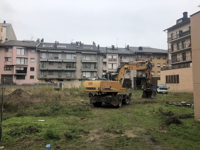  Iniciades les obres de construcció del nou centre de serveis per a les brigades municipals