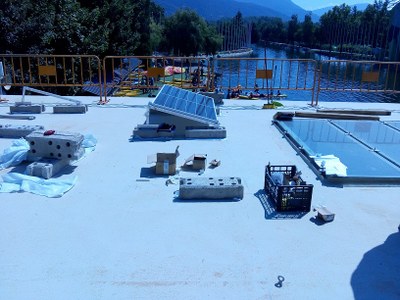 Instal·lació de plaques solars al Parc Olímpic del Segre de la Seu d’Urgell i a l’escola de Castellciutat 