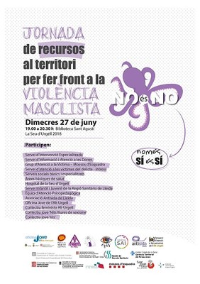 Jornada informativa sobre els recursos del territori per fer front a la violència masclista 