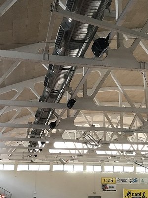 El pavelló poliesportiu de la Seu d'Urgell compta amb nova megafonia