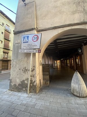 L’Ajuntament aprova el projecte d’arranjament integral dels porxos del carrer Major 