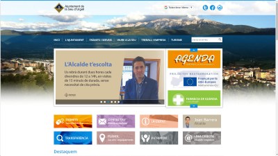 L’Ajuntament de la Seu d’Urgell adequarà els webs municipals amb criteris d’accessibilitat  