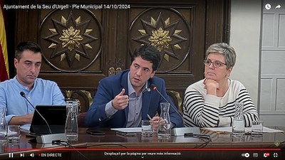 L’Ajuntament de la Seu d’Urgell aprova les diverses modificacions a les ordenances fiscals del municipi 