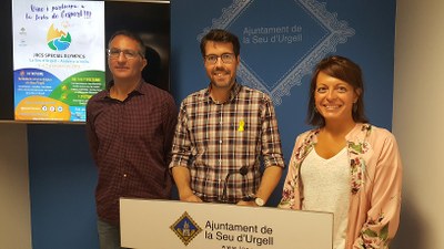 L’Ajuntament de la Seu fa una crida als urgellencs per viure en primera persona l’esperit dels Jocs Special Olympics 