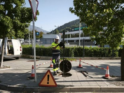 L’Ajuntament de la Seu i Agbar treballen conjuntament per millorar la xarxa de clavegueram del municipi
