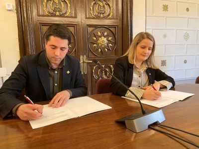 L’Ajuntament de la Seu i el Departament de Drets Socials signen un conveni de col·laboració que posa les bases per iniciar la construcció de la nova residència per a la gent gran 