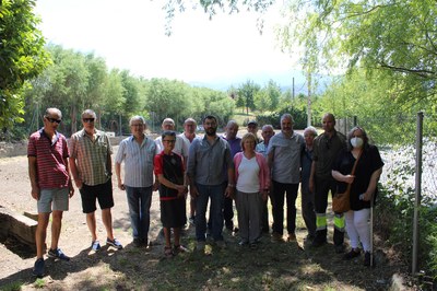 L’Ajuntament de la Seu d’Urgell lliura 10 claus dels horts socials a persones grans 
