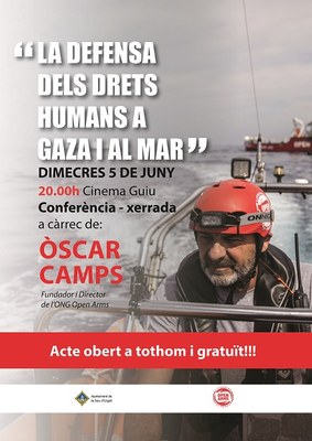 L’Ajuntament de la Seu lliurarà a Open Arms 10mil euros per a la missió d’emergència d’ajut humanitari a Gaza 