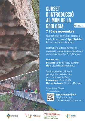 L’Ajuntament organitza un curs d’introducció al món de la geologia