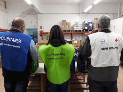 L’Alt Urgell recull prop de 20 mil quilos d’aliments en el Gran Recapte 2018