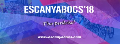 L’Escanyabocs 2018 obre aquest dijous les inscripcions on line 