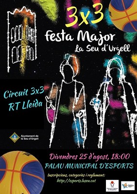 La competició 3x3 de la Festa Major es trasllada al Palau d’Esports per incloure-la al circuit de la Federació de Lleida
