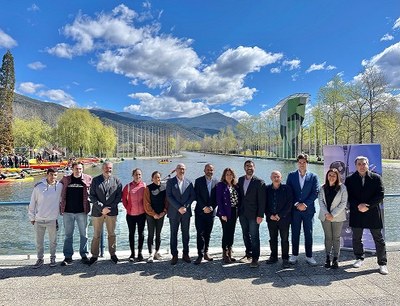 La Consellera de la Presidència presenta la candidatura de la Seu d'Urgell i Sort per acollir els Campionats del Món de Piragüisme ICF 2027