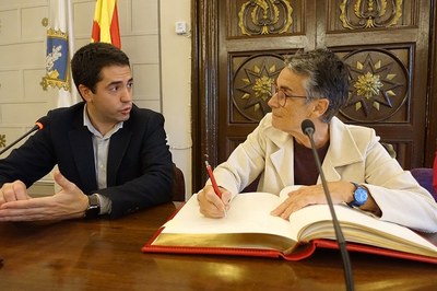 La Consellera de Salut, Olga Pané, visita l’Ajuntament de la Seu d’Urgell
