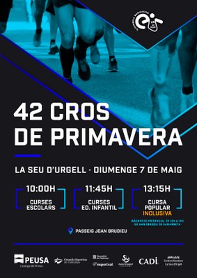 La cursa popular del 42a edició del Cros de Primavera de la Seu d’Urgell serà inclusiva 