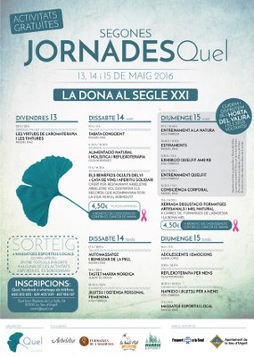 'La dona al segle XXI', segones Jornades Quel a la Seu d'Urgell sobre benestar i salut