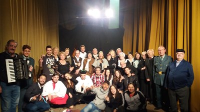 La filmació del curt '1939, la vetlla' culmina el projecte intergeneracional que realitzen els alumnes del PTT