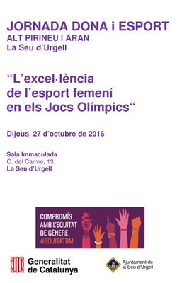La Jornada Dona i Esport Alt Pirineu i Aran analitzarà l'evolució femenina catalana als Jocs Olímpics