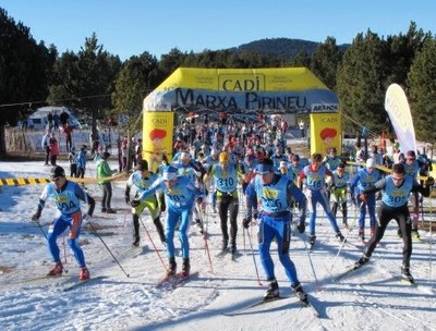 La Marxa Pirineu celebrarà diumenge la seva 26a edició amb condicions immillorables de neu 